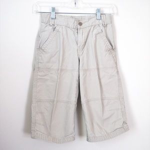 LANDS END Khaki Cargo Shorts